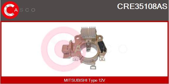 Casco CRE35108AS - Ģeneratora sprieguma regulators autospares.lv