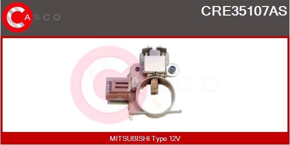 Casco CRE35107AS - Ģeneratora sprieguma regulators autospares.lv