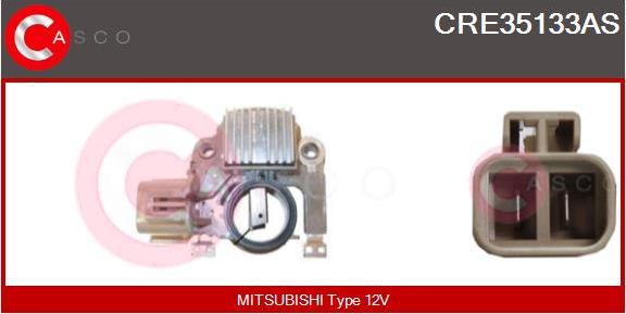 Casco CRE35133AS - Ģeneratora sprieguma regulators autospares.lv