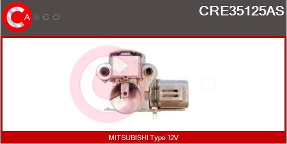 Casco CRE35125AS - Ģeneratora sprieguma regulators www.autospares.lv