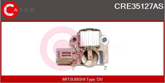 Casco CRE35127AS - Voltage regulator, alternator www.autospares.lv