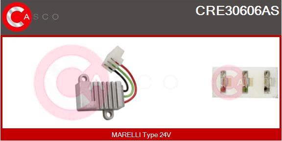 Casco CRE30606AS - Ģeneratora sprieguma regulators autospares.lv