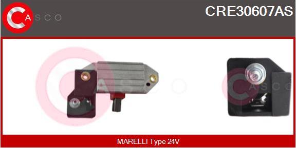 Casco CRE30607AS - Ģeneratora sprieguma regulators www.autospares.lv