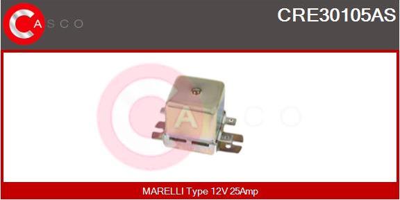 Casco CRE30105AS - Ģeneratora sprieguma regulators www.autospares.lv