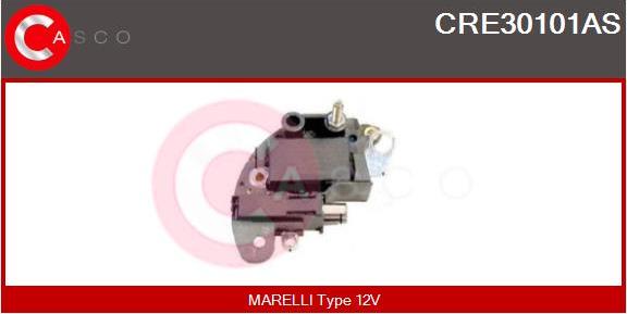 Casco CRE30101AS - Ģeneratora sprieguma regulators autospares.lv