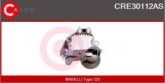 Casco CRE30112AS - Ģeneratora sprieguma regulators autospares.lv