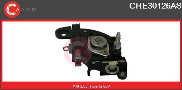 Casco CRE30126AS - Ģeneratora sprieguma regulators autospares.lv