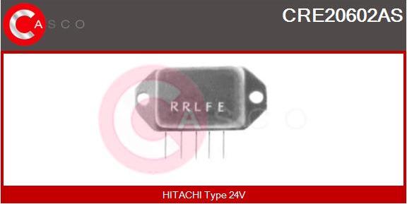 Casco CRE20602AS - Ģeneratora sprieguma regulators autospares.lv