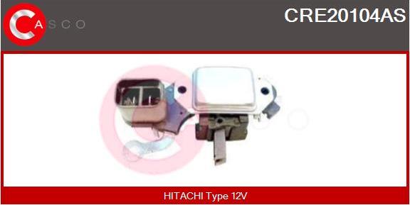 Casco CRE20104AS - Ģeneratora sprieguma regulators autospares.lv