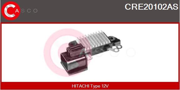 Casco CRE20102AS - Ģeneratora sprieguma regulators www.autospares.lv