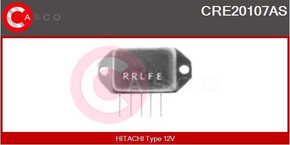 Casco CRE20107AS - Ģeneratora sprieguma regulators autospares.lv