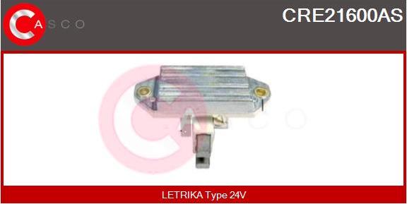 Casco CRE21600AS - Ģeneratora sprieguma regulators autospares.lv