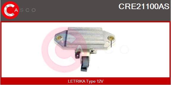 Casco CRE21100AS - Ģeneratora sprieguma regulators www.autospares.lv