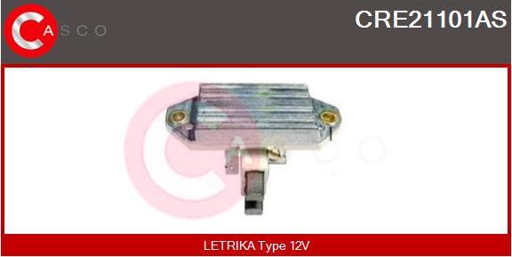 Casco CRE21101AS - Регулятор напряжения, генератор www.autospares.lv