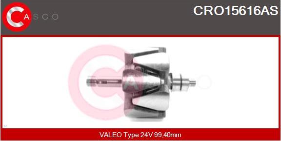 Casco CRO15616AS - Rotors, Ģenerators www.autospares.lv