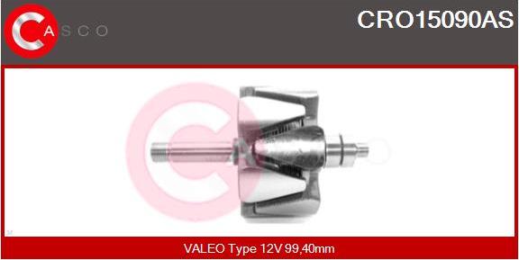 Casco CRO15090AS - Rotors, Ģenerators autospares.lv