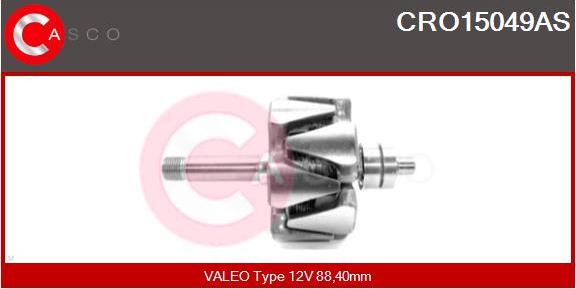 Casco CRO15049AS - Rotor, alternator www.autospares.lv