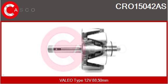 Casco CRO15042AS - Rotor, alternator www.autospares.lv