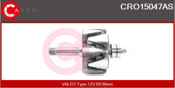 Casco CRO15047AS - Rotor, alternator www.autospares.lv