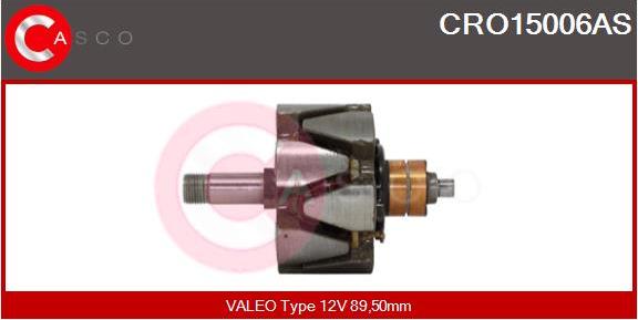 Casco CRO15006AS - Rotor, alternator www.autospares.lv