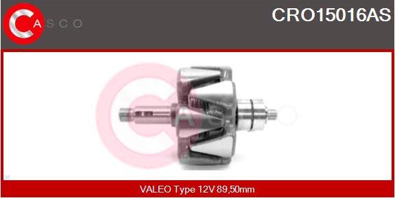 Casco CRO15016AS - Rotor, alternator www.autospares.lv