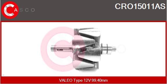 Casco CRO15011AS - Rotors, Ģenerators www.autospares.lv