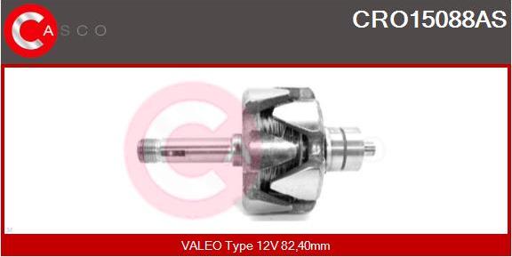 Casco CRO15088AS - Rotor, alternator www.autospares.lv