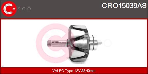 Casco CRO15039AS - Rotor, alternator www.autospares.lv