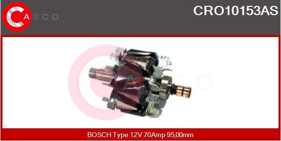 Casco CRO10153AS - Rotor, alternator www.autospares.lv