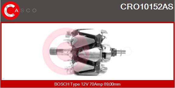 Casco CRO10152AS - Rotors, Ģenerators autospares.lv