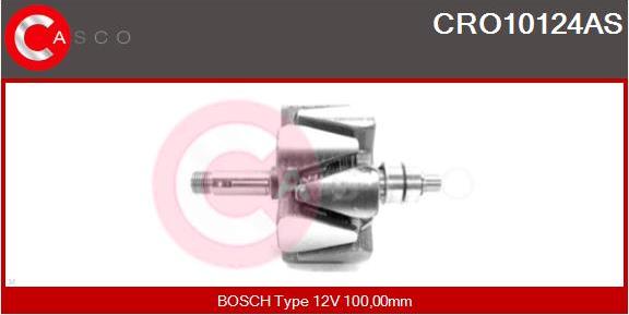 Casco CRO10124AS - Ротор, генератор www.autospares.lv