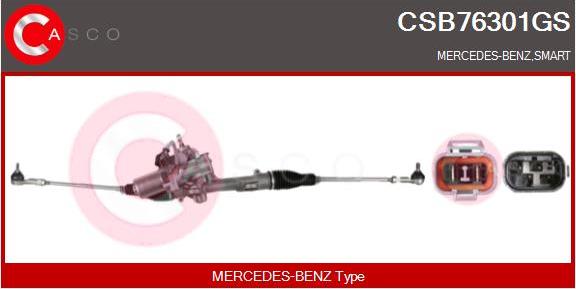 Casco CSB76301GS - Stūres mehānisms www.autospares.lv