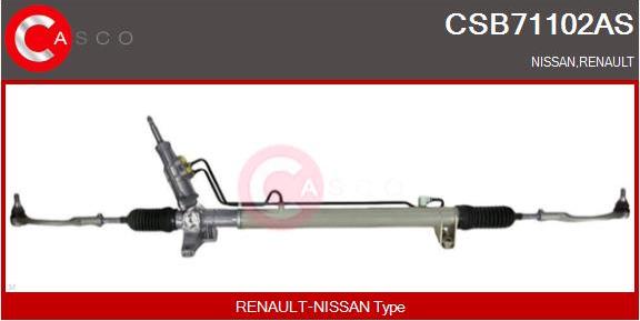 Casco CSB71102AS - Steering Gear www.autospares.lv