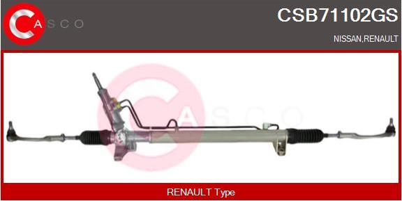 Casco CSB71102GS - Steering Gear www.autospares.lv