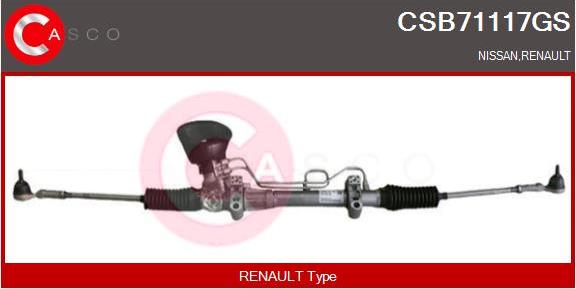 Casco CSB71117GS - Stūres mehānisms www.autospares.lv