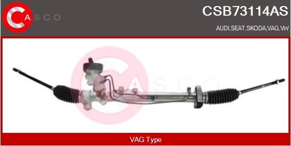 Casco CSB73114AS - Steering Gear www.autospares.lv