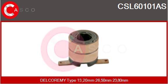 Casco CSL60101AS - Slip Ring, alternator www.autospares.lv