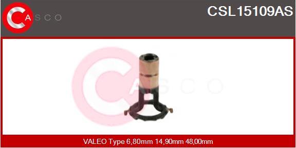 Casco CSL15109AS - Slip Ring, alternator www.autospares.lv