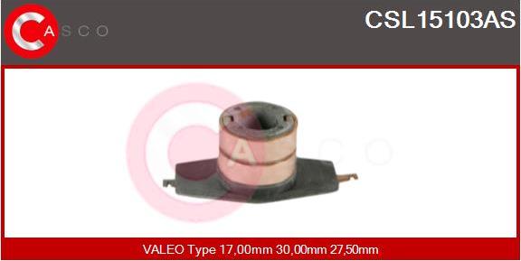 Casco CSL15103AS - Slip Ring, alternator www.autospares.lv