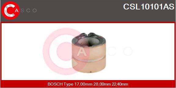 Casco CSL10101AS - Контактное кольцо, генератор www.autospares.lv