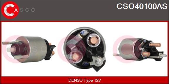 Casco CSO40100AS - Тяговое реле, соленоид, стартер www.autospares.lv