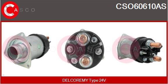 Casco CSO60610AS - Ievilcējrelejs, Starteris autospares.lv