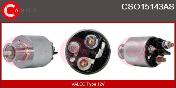 Casco CSO15143AS - Ievilcējrelejs, Starteris autospares.lv