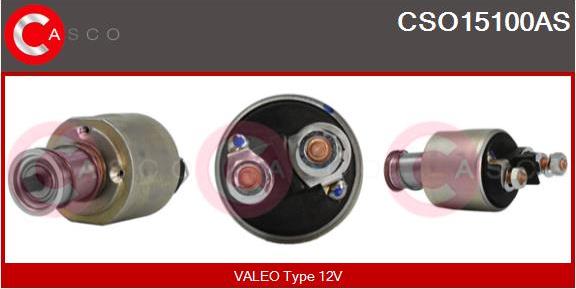 Casco CSO15100AS - Solenoid Switch, starter www.autospares.lv