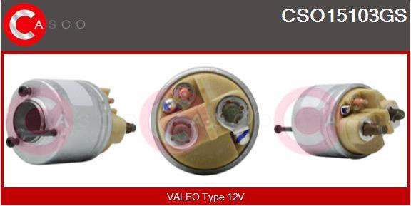 Casco CSO15103GS - Ievilcējrelejs, Starteris autospares.lv