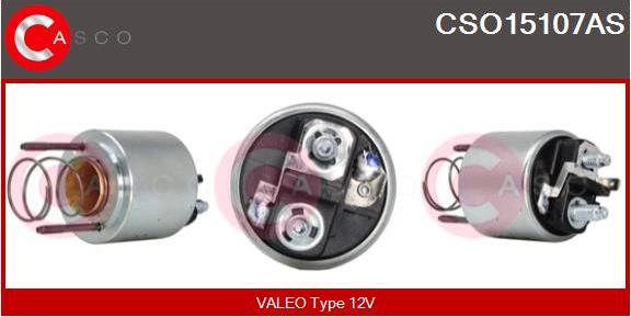 Casco CSO15107AS - Ievilcējrelejs, Starteris autospares.lv