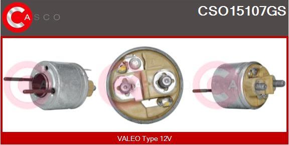 Casco CSO15107GS - Ievilcējrelejs, Starteris autospares.lv