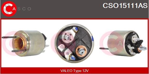 Casco CSO15111AS - Solenoid Switch, starter www.autospares.lv