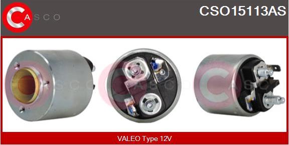 Casco CSO15113AS - Ievilcējrelejs, Starteris www.autospares.lv