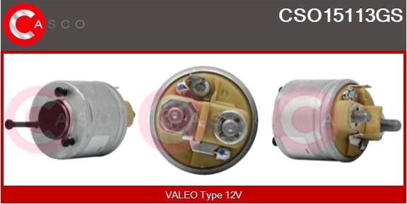 Casco CSO15113GS - Ievilcējrelejs, Starteris www.autospares.lv